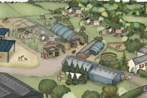 Illustration Gapennes Stable France